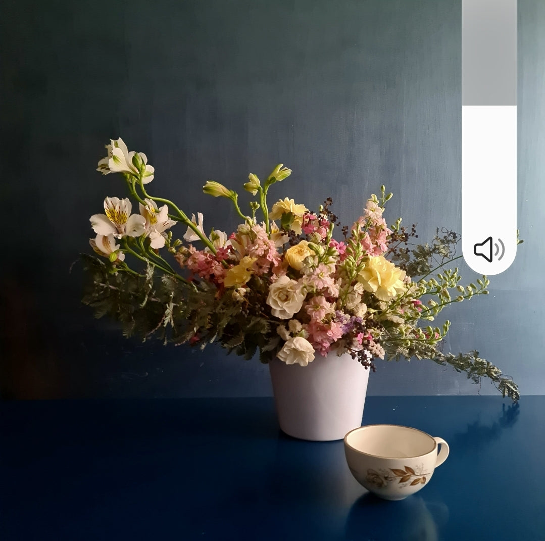 Arreglo Blush (tonos pastel)